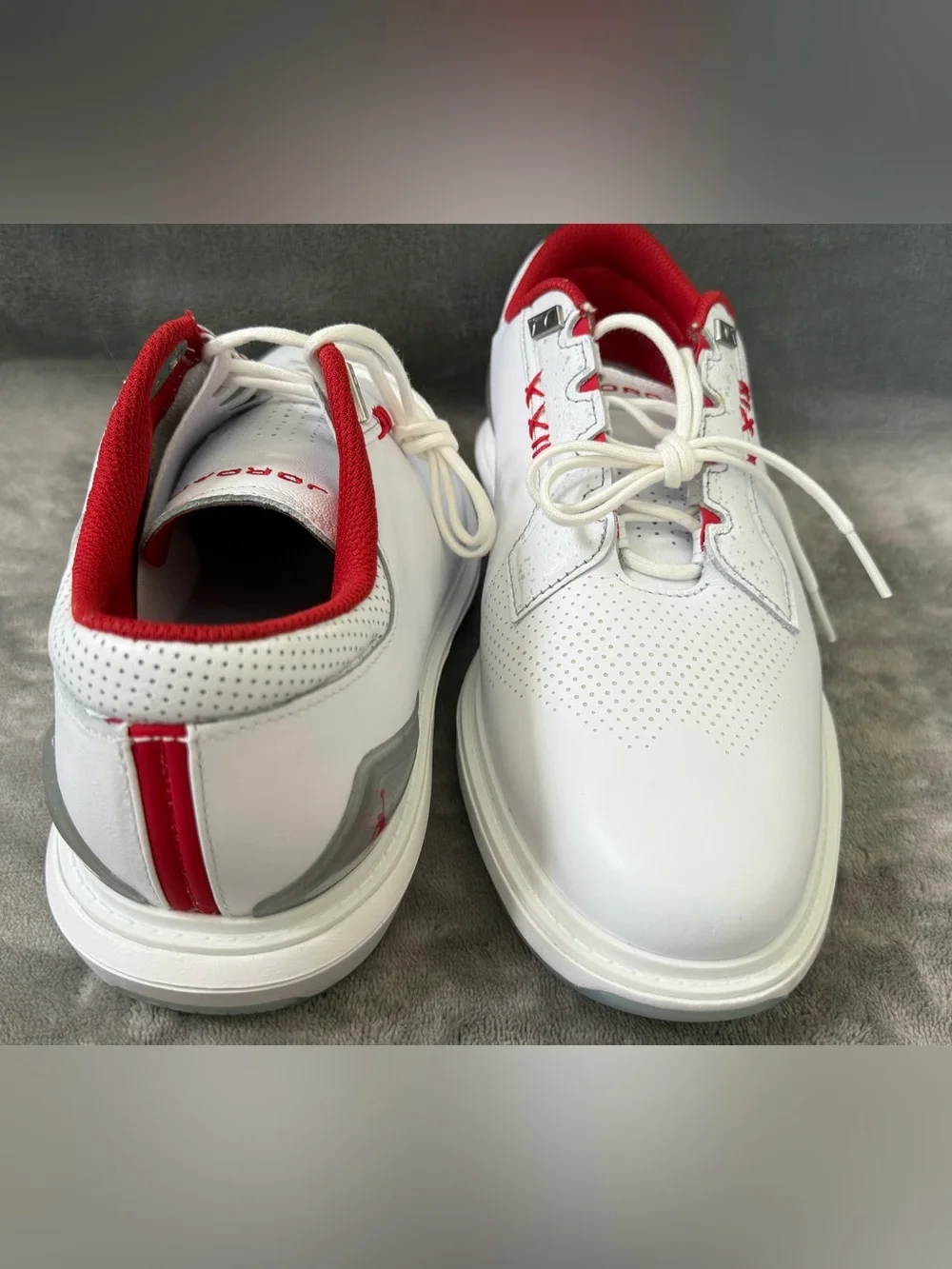Jordan ADG 5 Golf Shoes ‘White Fire Red’ - Size 8.5 Men’s